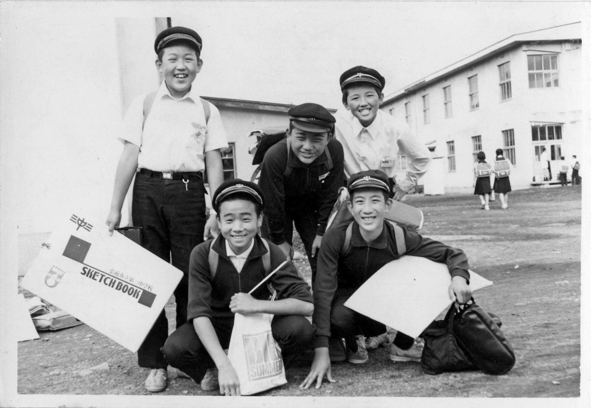 中学校の同級生たちと