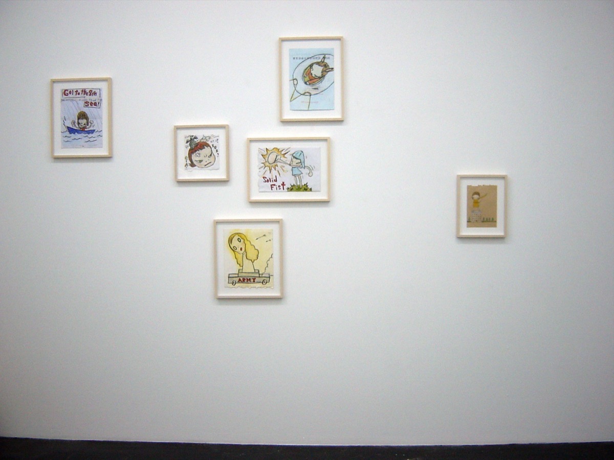 個展（ギャラリー・ジンク）　設営の様子