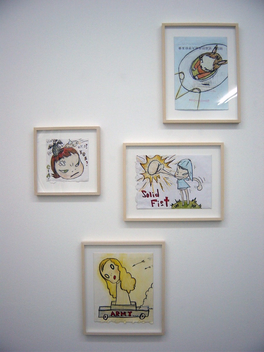 個展（ギャラリー・ジンク）　設営の様子