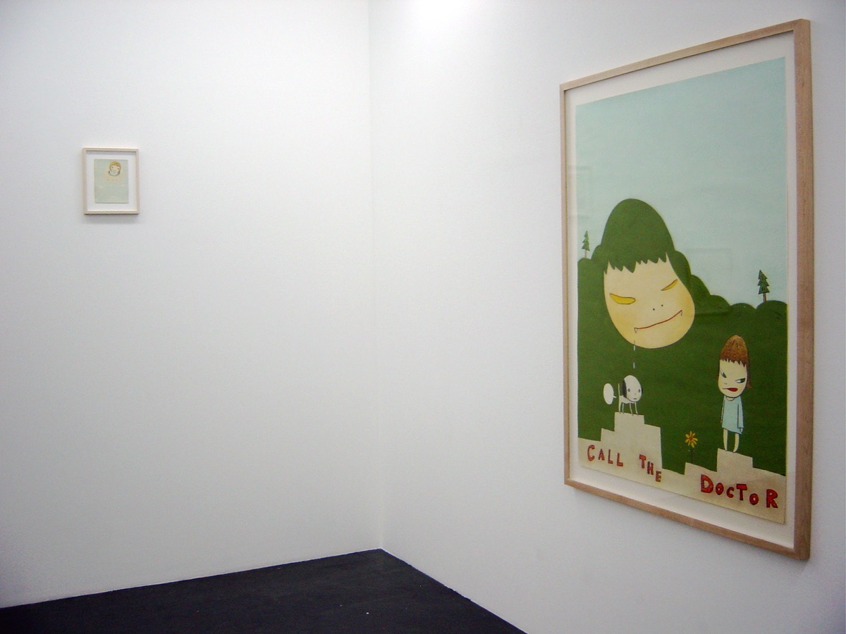 個展（ギャラリー・ジンク）　設営の様子