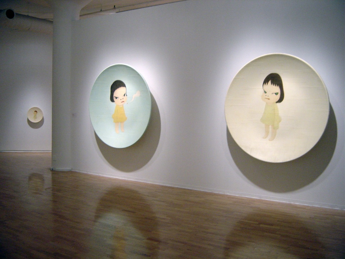 「Yoshitomo Nara: Nothing Ever Happens」（クリーブランド現代美術館）　展示風景