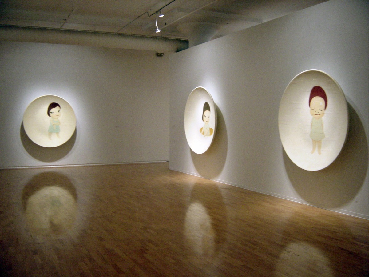 「Yoshitomo Nara: Nothing Ever Happens」（クリーブランド現代美術館）　展示風景