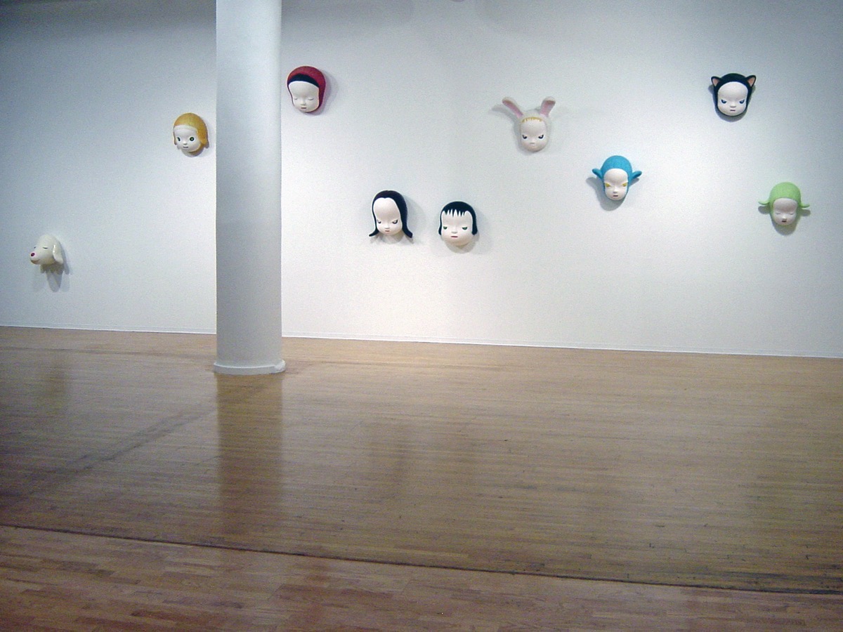 「Yoshitomo Nara: Nothing Ever Happens」（クリーブランド現代美術館）　展示風景