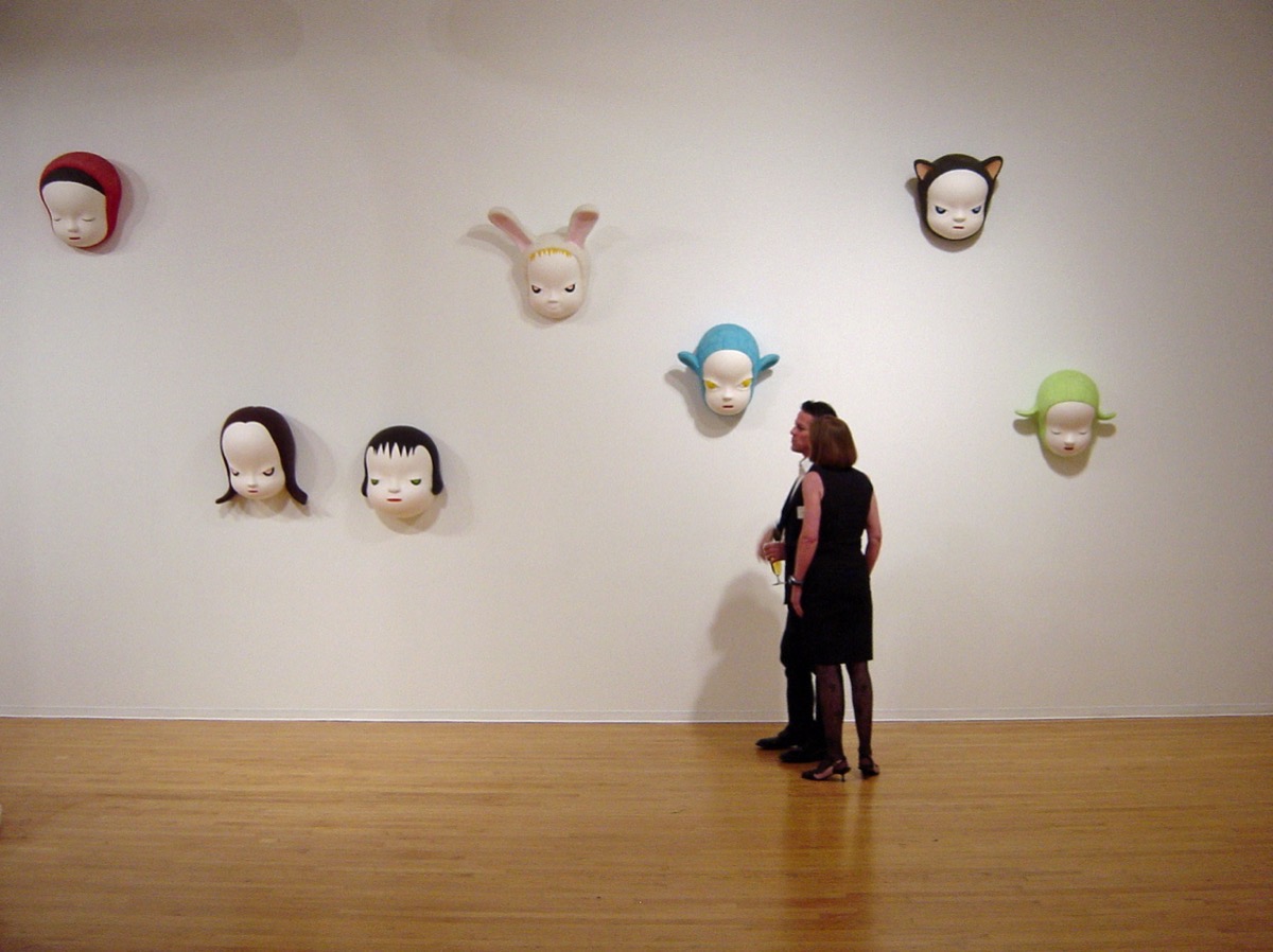 「Yoshitomo Nara: Nothing Ever Happens」（クリーブランド現代美術館）　展示風景