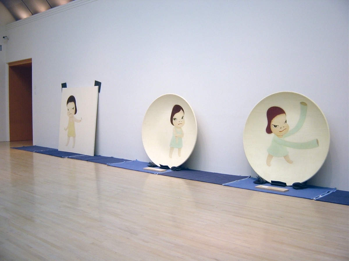 「Yoshitomo Nara: Nothing Ever Happens」（サンノゼ美術館）　設営の様子