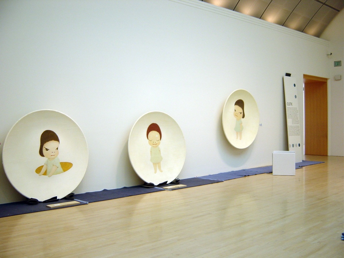 「Yoshitomo Nara: Nothing Ever Happens」（サンノゼ美術館）　設営の様子