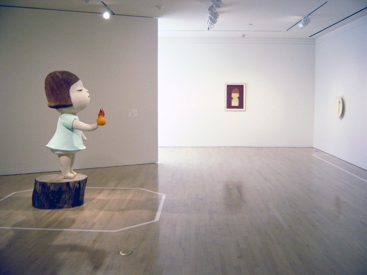 「Yoshitomo Nara: Nothing Ever Happens」（サンノゼ美術館）　展示風景