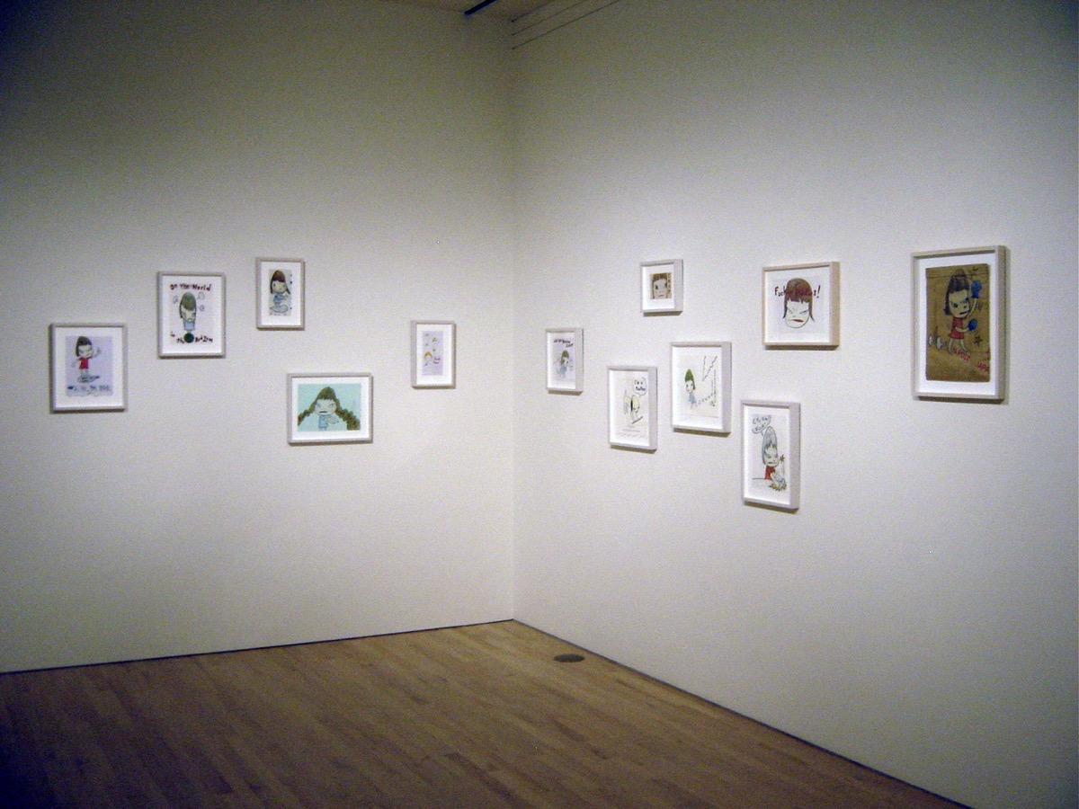「Yoshitomo Nara: Nothing Ever Happens」（サンノゼ美術館）　展示風景