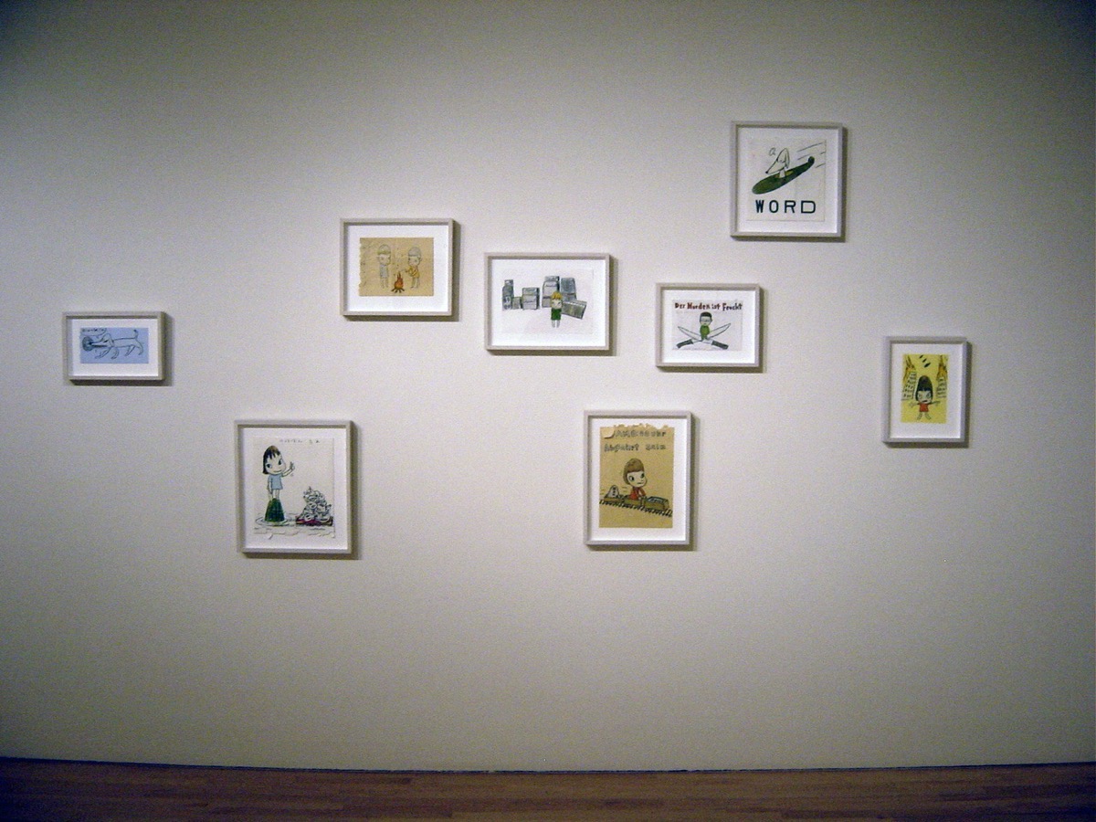 「Yoshitomo Nara: Nothing Ever Happens」（サンノゼ美術館）　展示風景