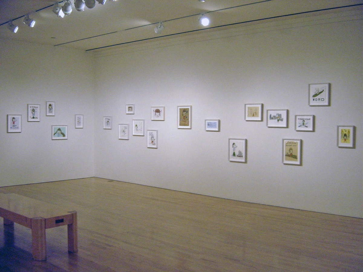 「Yoshitomo Nara: Nothing Ever Happens」（サンノゼ美術館）　展示風景