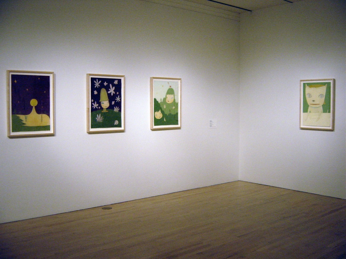 「Yoshitomo Nara: Nothing Ever Happens」（サンノゼ美術館）　展示風景