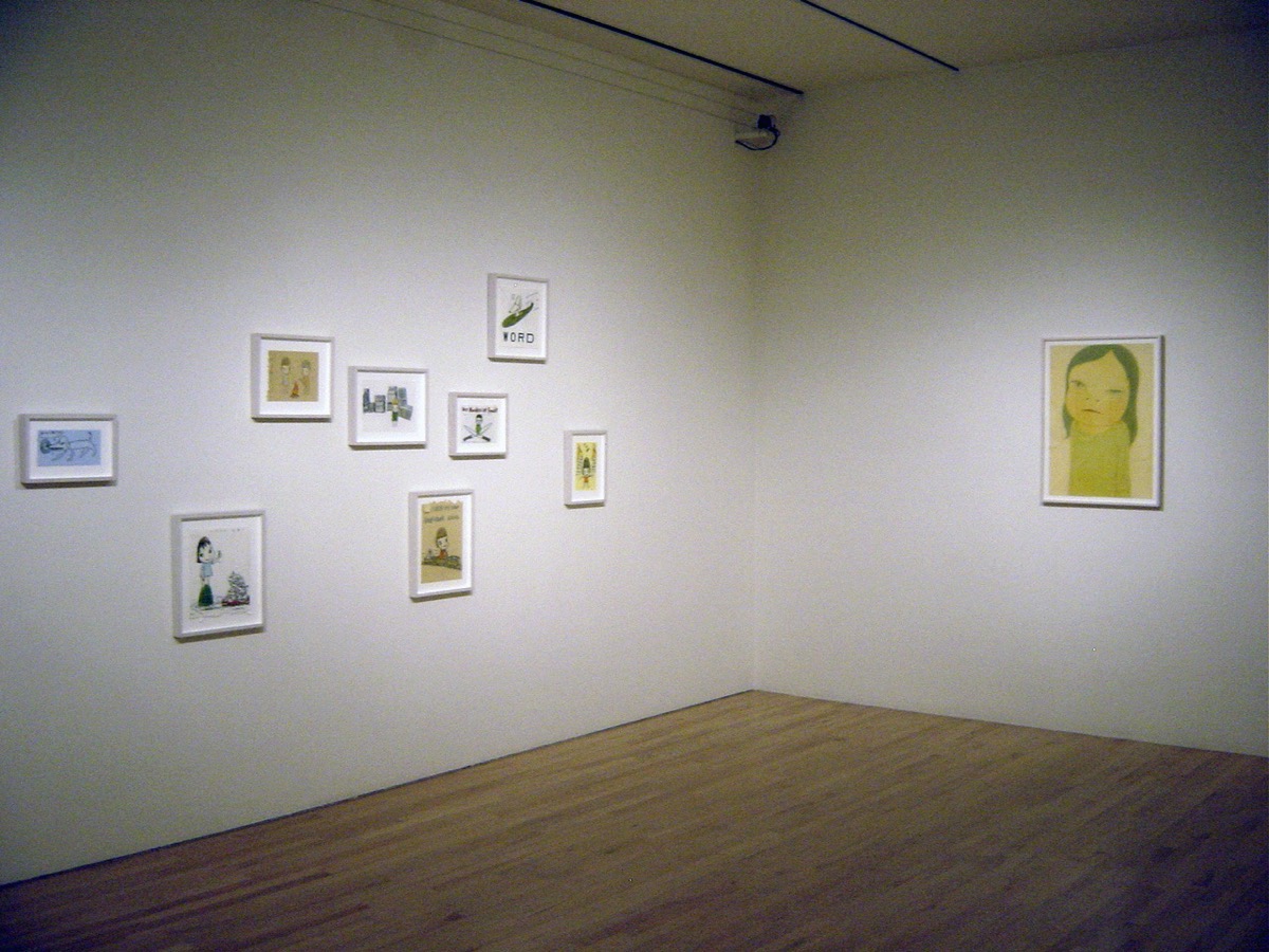 「Yoshitomo Nara: Nothing Ever Happens」（サンノゼ美術館）　展示風景