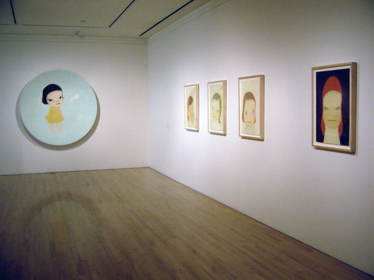 「Yoshitomo Nara: Nothing Ever Happens」（サンノゼ美術館）　展示風景