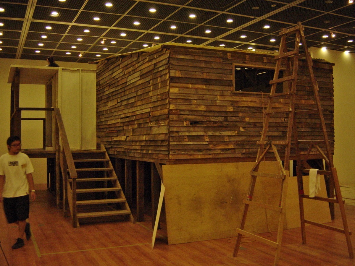 「Fiction. Love: Ultra New Vision in Contemporary Art」（台北当代芸術館）　設営の様子