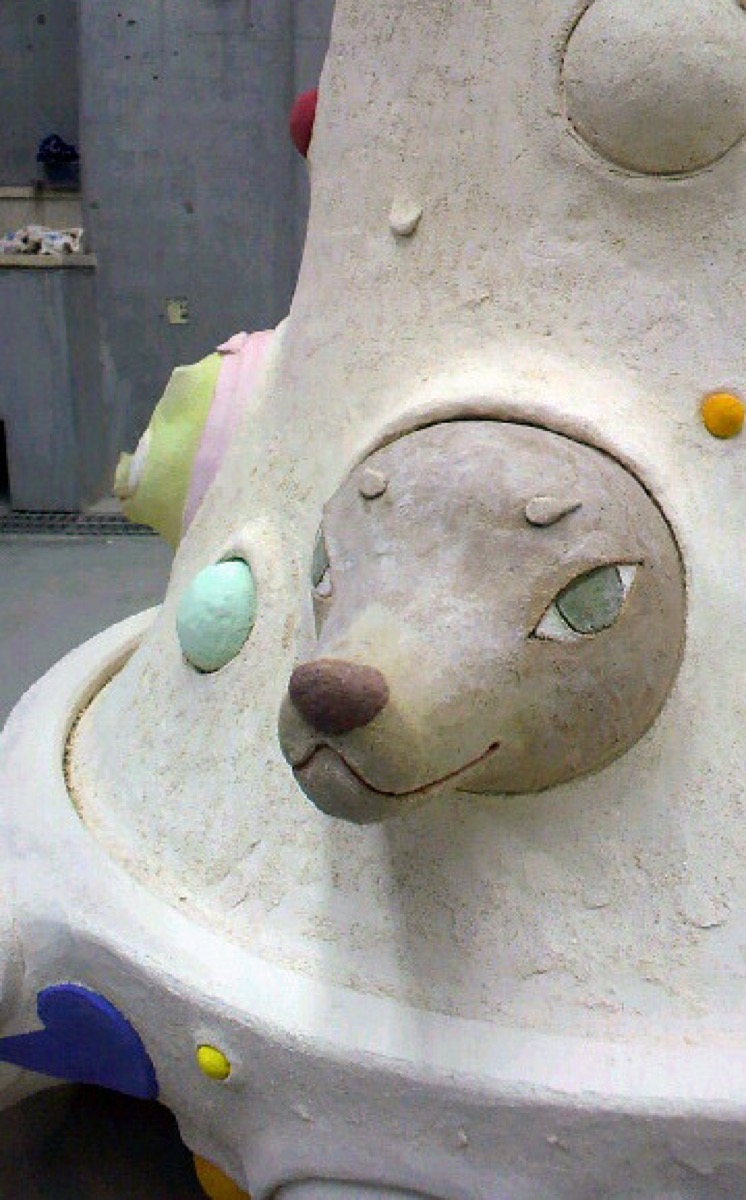 中田英寿、植葉香澄との共作《UFO鍋》制作風景