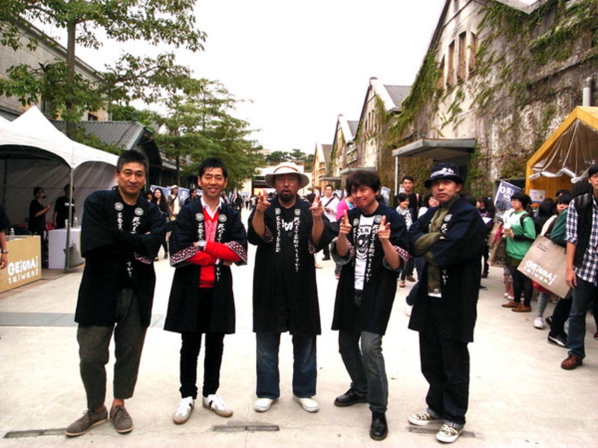 GEISAI TAIWAN#2にて審査員を務めた片山正通、佐藤可士和、村上隆、NIGOと
