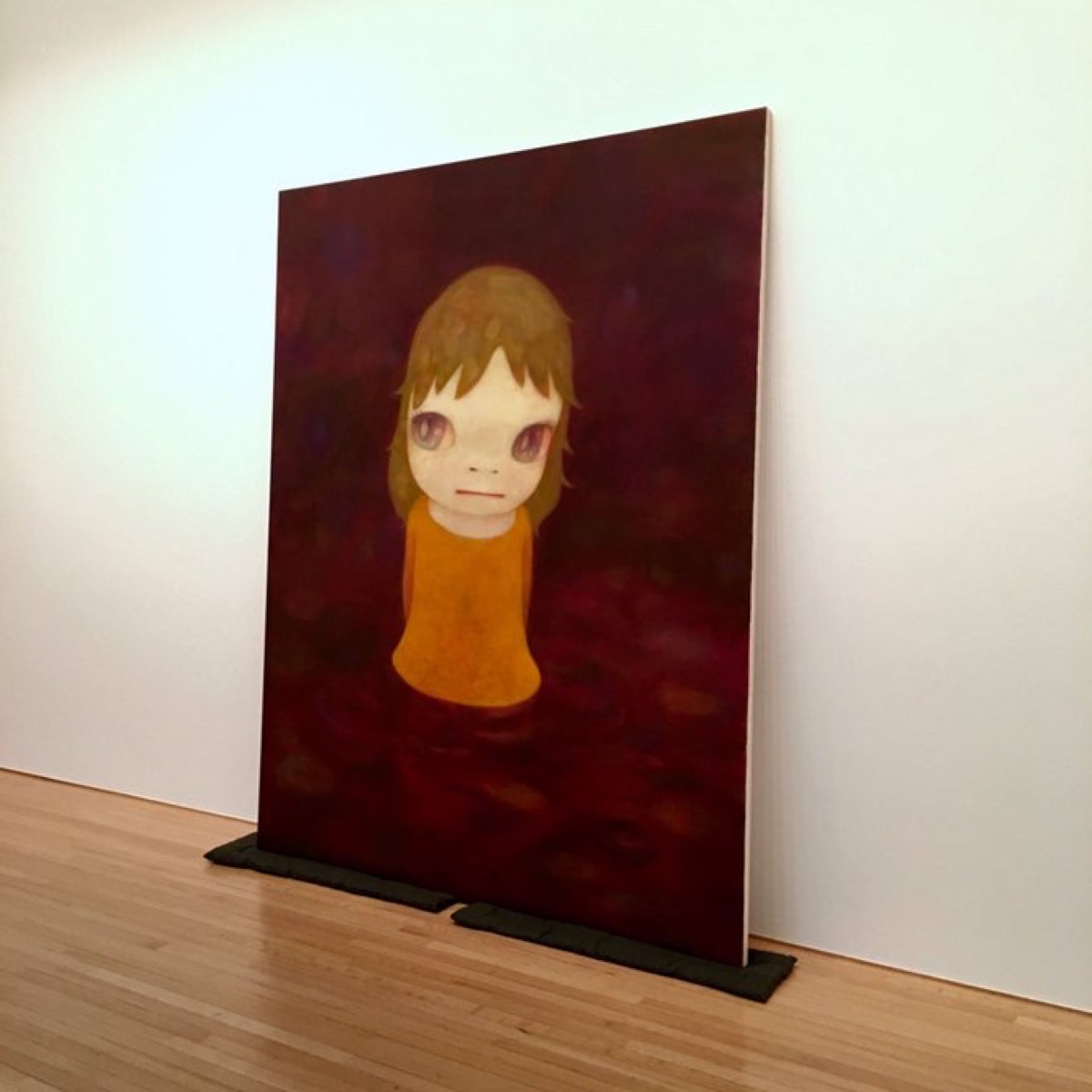 「for better or worse」（豊田市美術館）　《After the Acid Rain》設営の様子