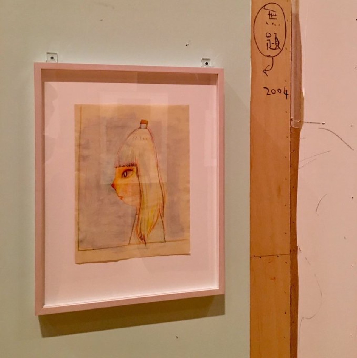 「for better or worse」（豊田市美術館）　展示された《Untitled》