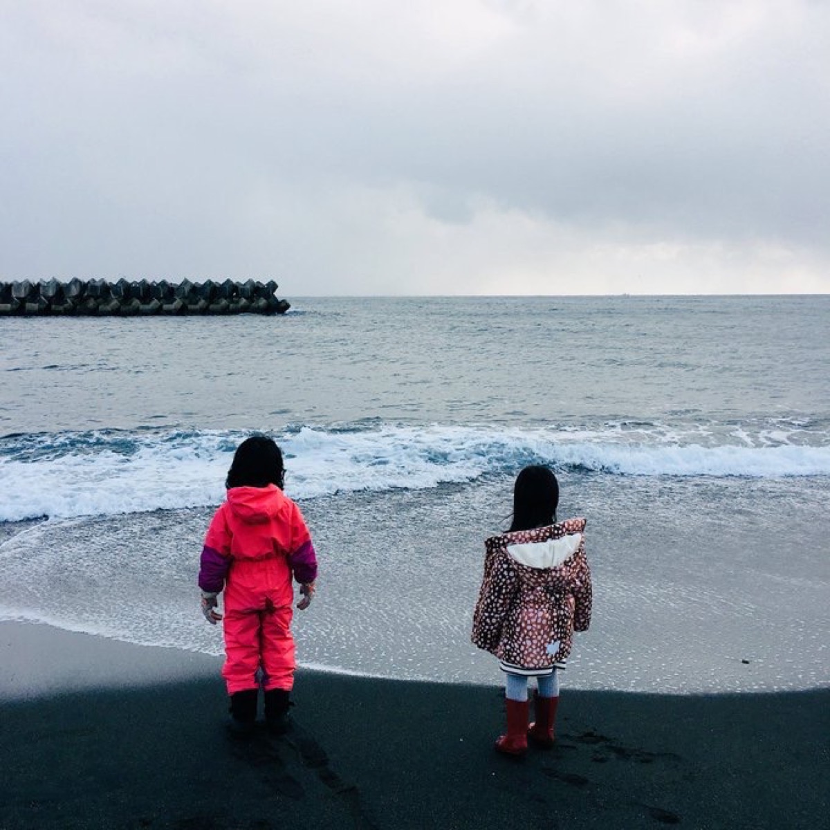 北海道白老にて