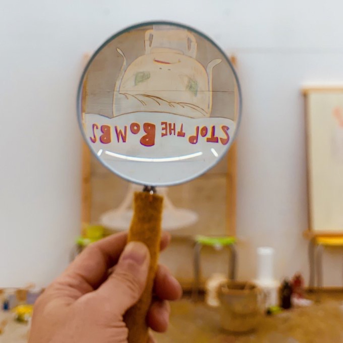 制作中の《Stop the Bombs》